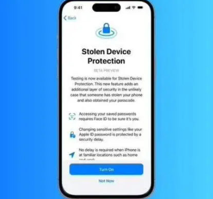 汶上苹果授权维修店分享被盗设备保护功能开启方法