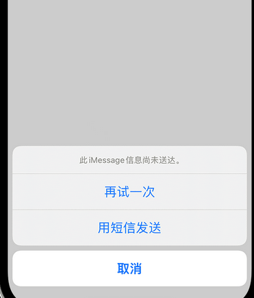 汶上apple维修iPhone上无法正常发送iMessage信息